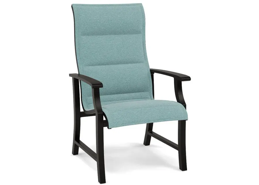 Newport Padded Sling Dining Chair-Bliss Spa