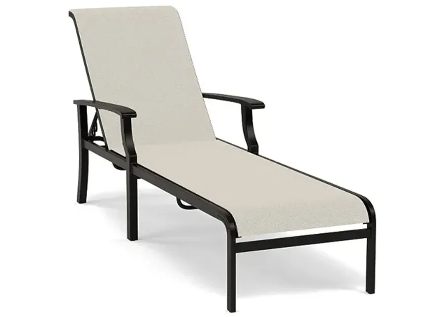 Newport Sling Chaise-Cloud Mesh