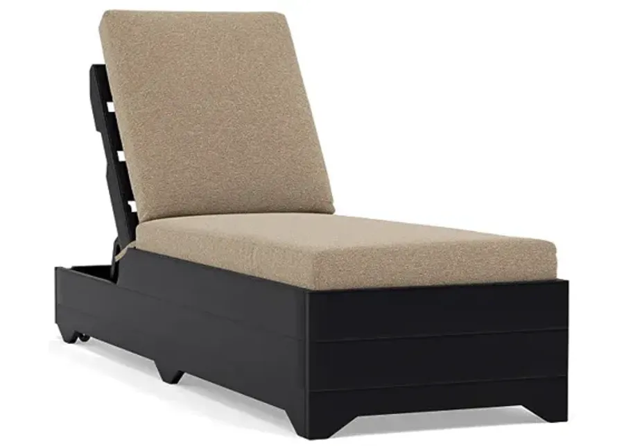 Frame Chaise Lounge-Bliss Burlap