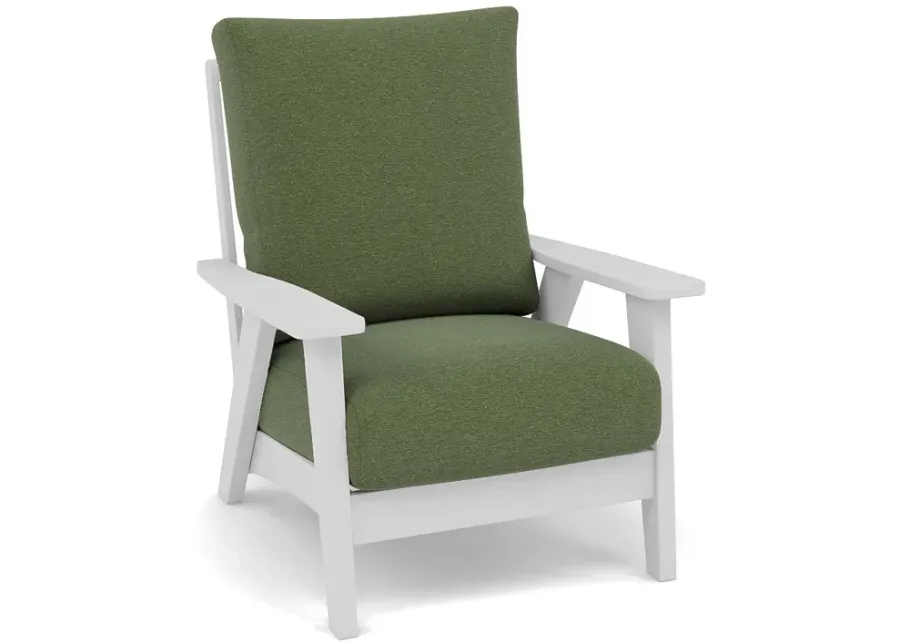 Patriot High Back Club Chair-Bliss Fern