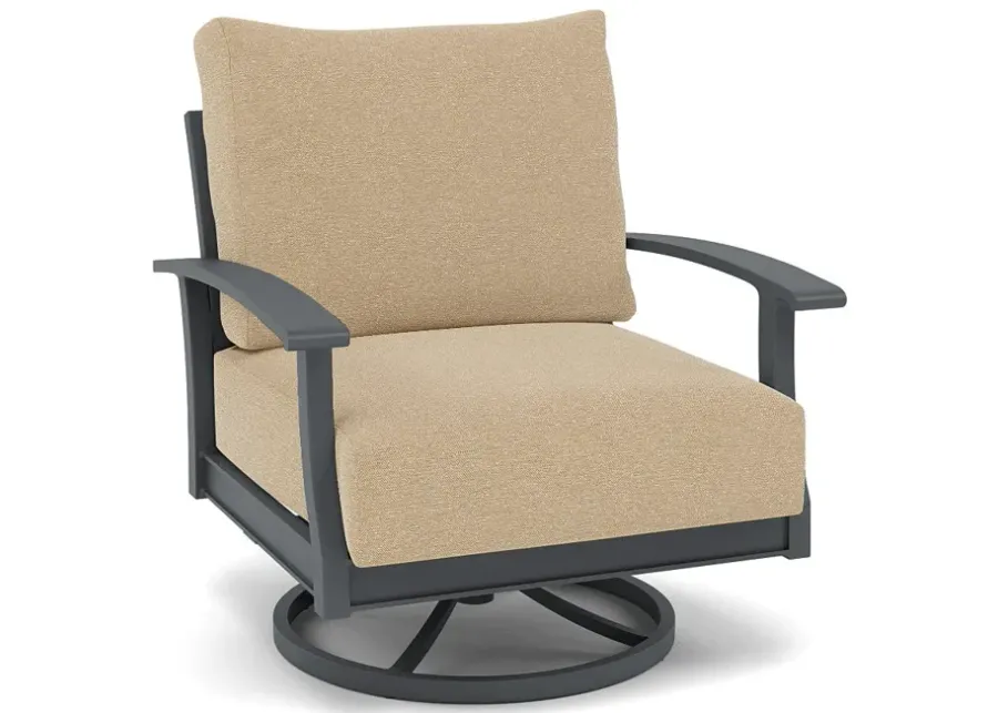 Rockport Club Swivel Rocker-Bliss Bamboo