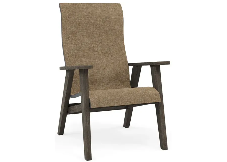 Patriot Mesh Sling Dining Chair-Augustine Fennel Mesh