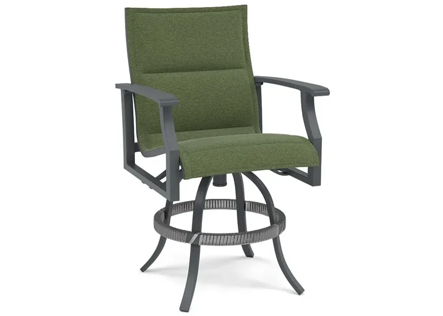 Rockport Padded Sling Balcony Chair-Bliss Fern
