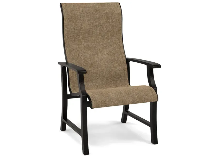 Newport Sling Dining Chair-Augustine Fennel Mesh