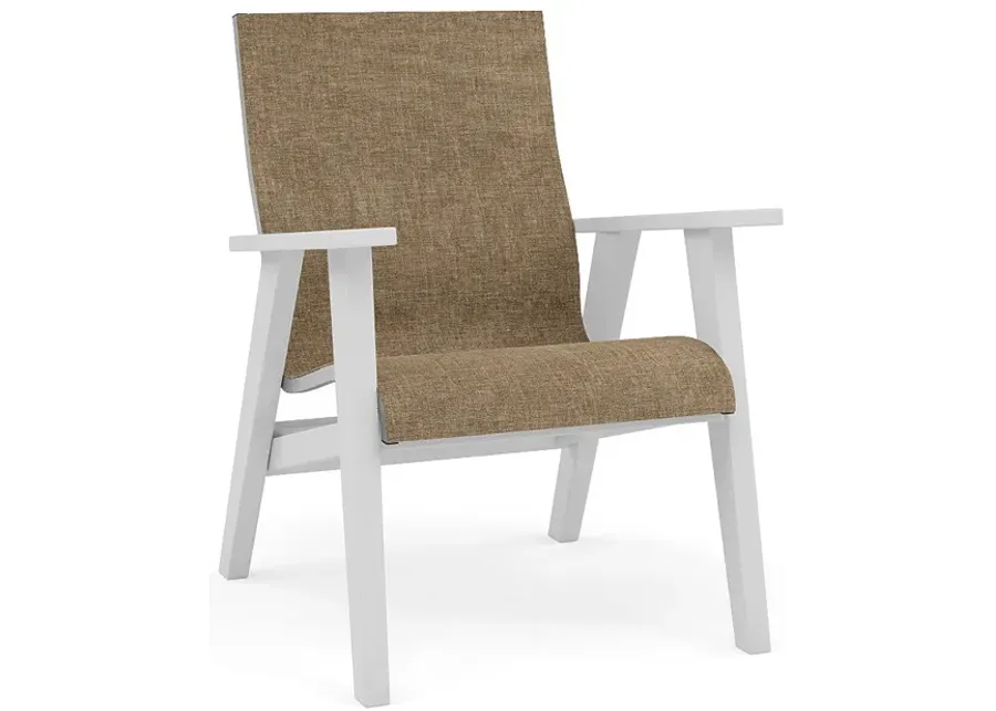 Patriot Mesh Sling Dining Chair-Augustine Fennel Mesh