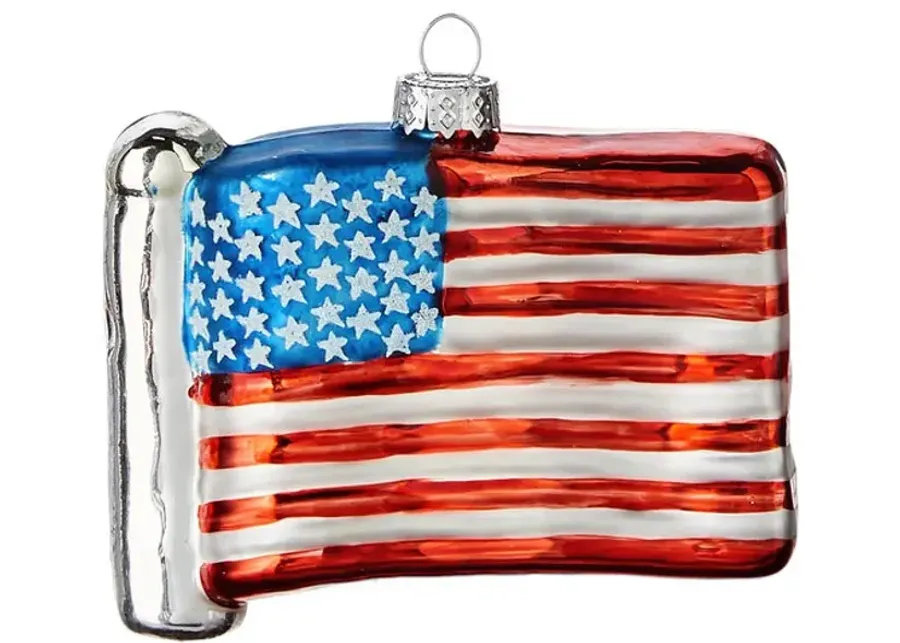 American Flag Ornament