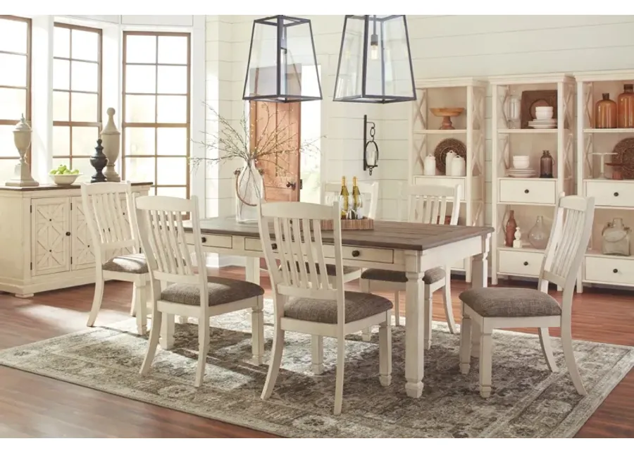 Ashley Bolanburg Rectangular Two-Tone Dining Room Table-72 1 99137-ashley-bolanburg-rectangular-two-tone-dining-room-table-72-1.webp