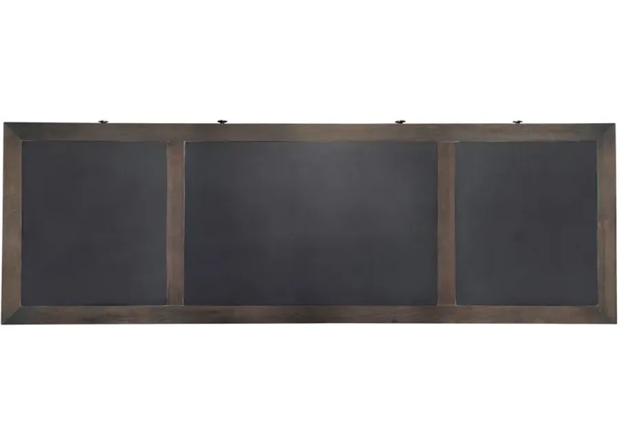 Hekman Executive Credenza Leather Paneled Urban-72
