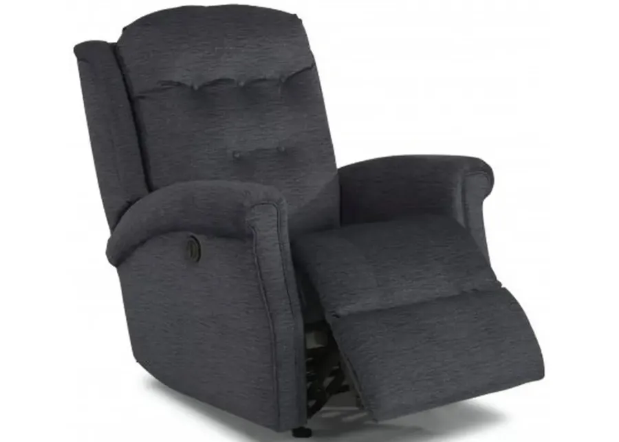 Flexsteel Minnie Navy Power Rocking Recliner-34