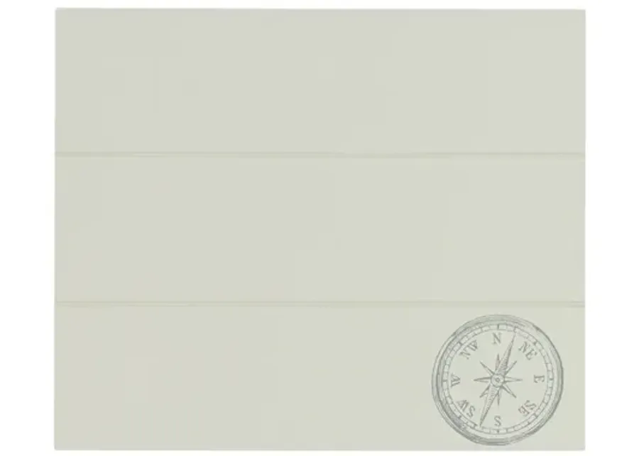 Linon Compass White Tray Table Set-19