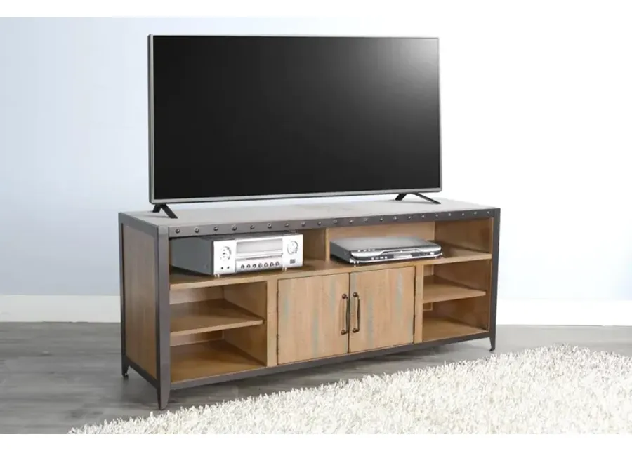 Sunny Designs San Diego Antique Brown Media TV Stand Console-63
