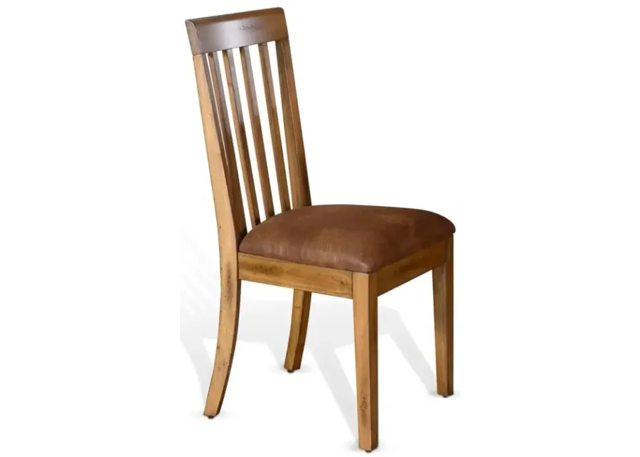 Sunny Designs Sedona Rustic Oak Slatback Dining Chair-19