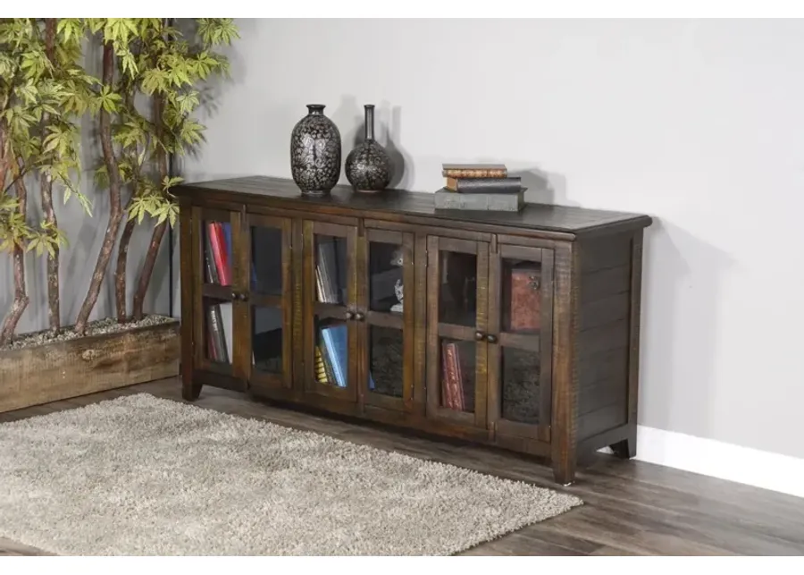 Sunny Designs Tobacco Leaf 70 Inch TV Stand Console-70