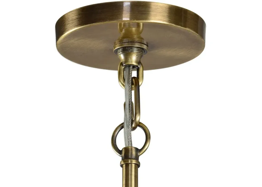 Uttermost by Kalizma Home Marinot 12-Ight Antique Brass Chandelier-26