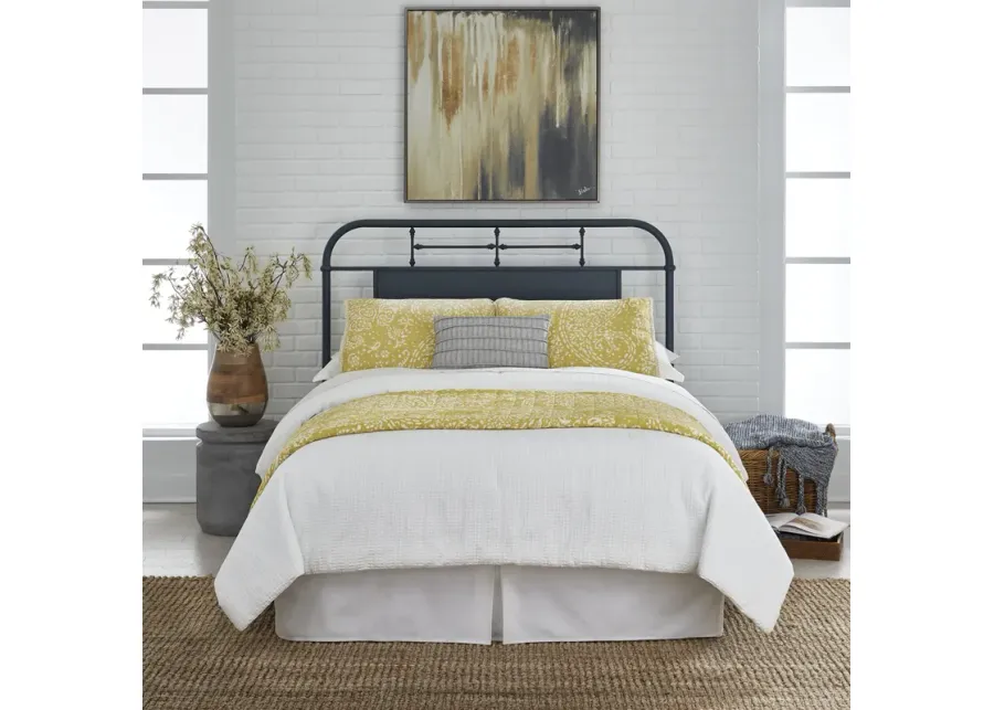 Liberty Furniture Metal Navy Vintage Series King Headboard-80.5