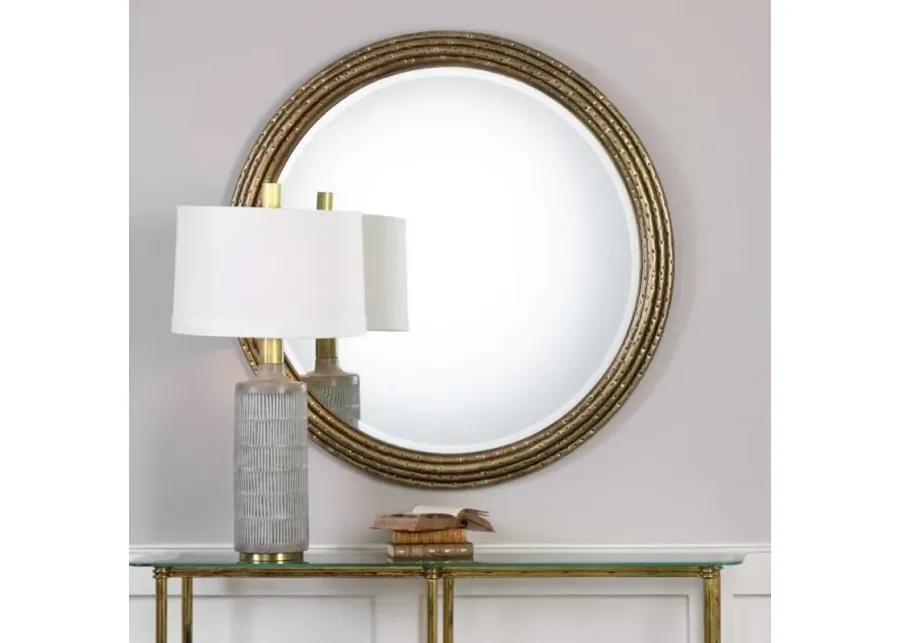 Uttermost Spera Round Gold Mirror-42.123