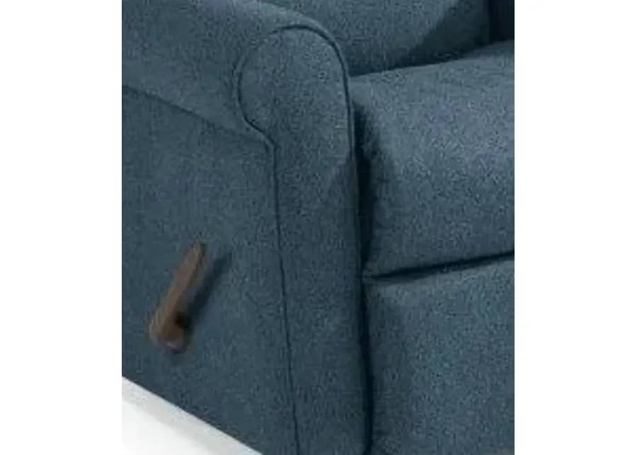Flexsteel Belle Lapis Swivel Gliding Manual Recliner-34